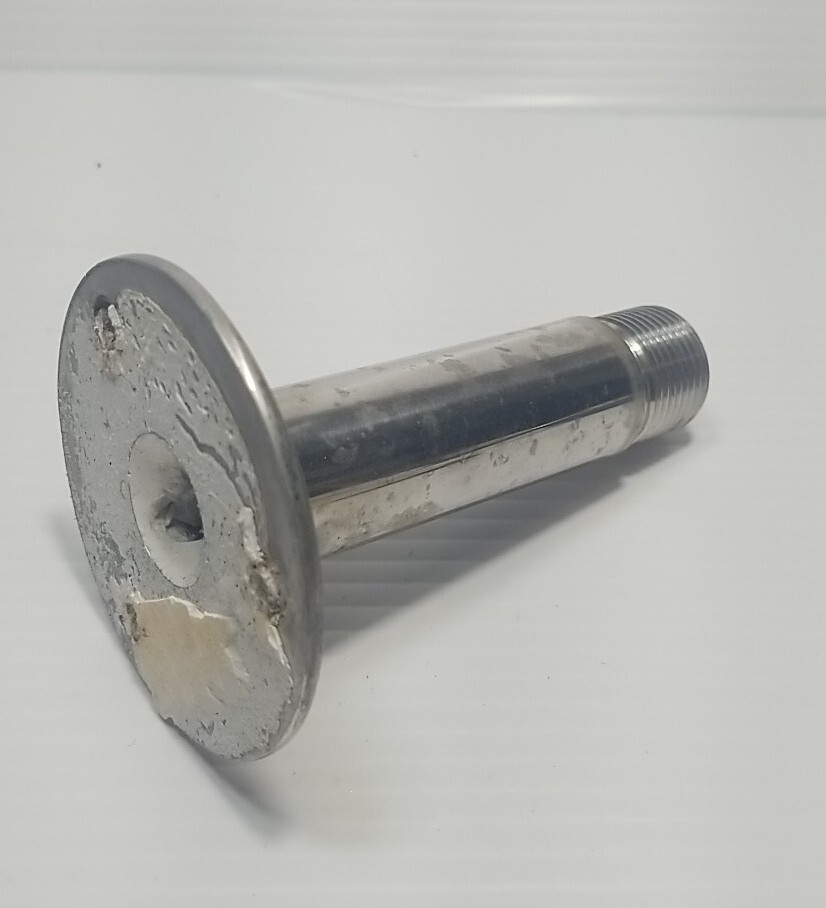 3" Stainless VHF • GPS Antenna Extender, 1" Diameter with Mounting Base