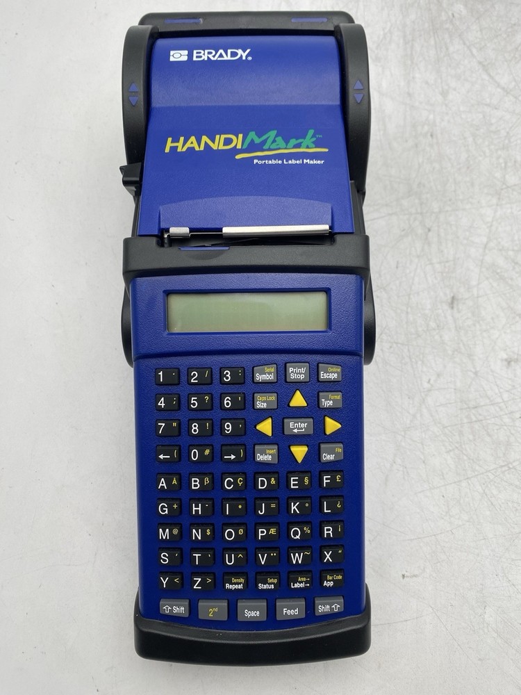 Brady HandiMark Portable Label Maker With Case