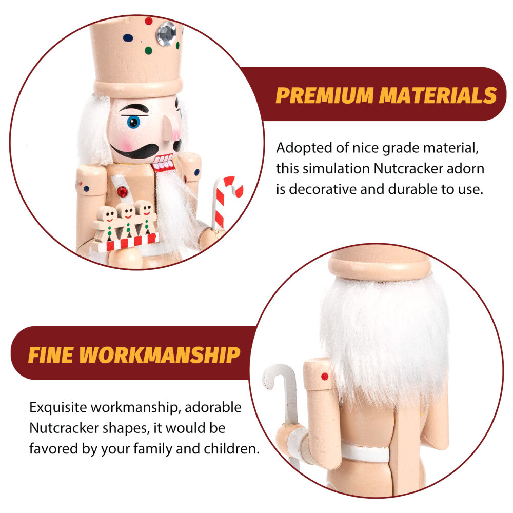 Wood Nutcracker Christmas Decorations Nutcrackers Clearance