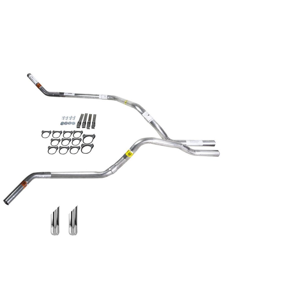 Ram 04-06 dual exhaust 2.5 pipe No Muffler  SW Tip Corner exit