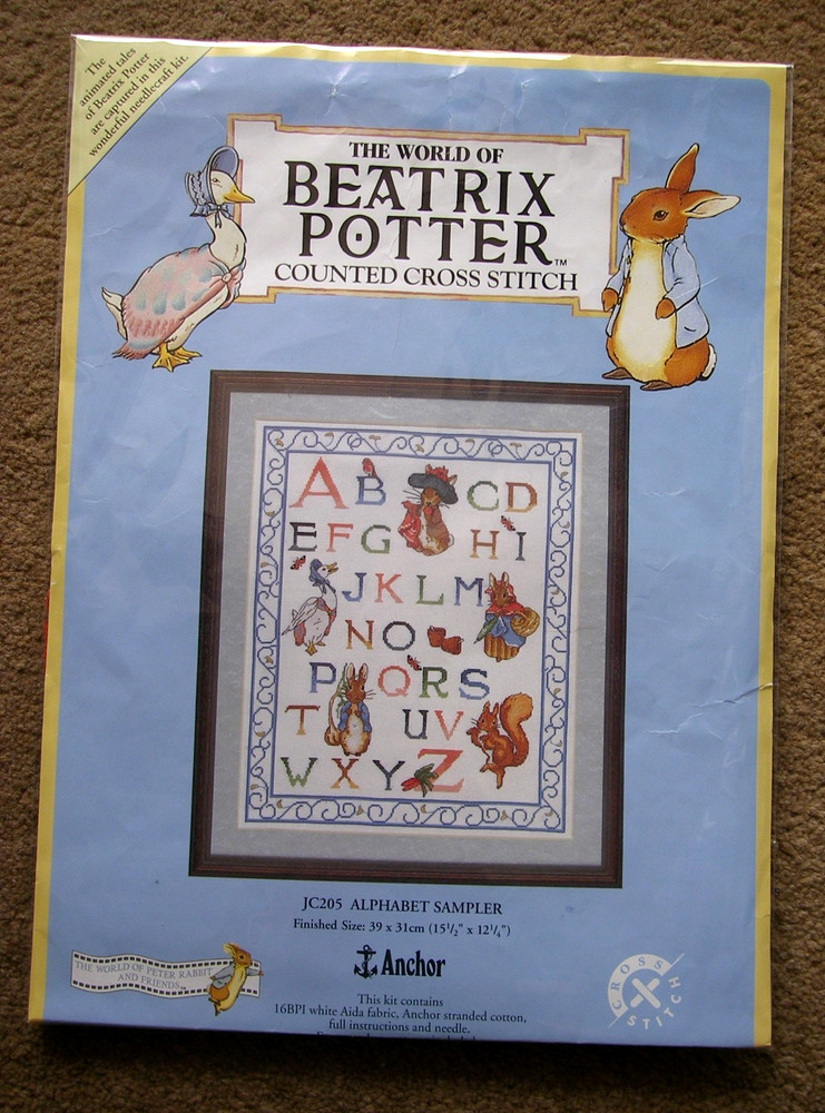 BEATRIX POTTER CROSS STITCH KITS PICK & MIX