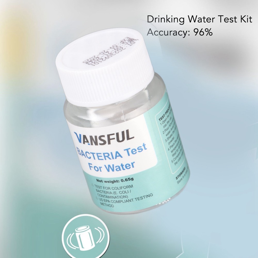 Drinking Water Test Kit Instant Results Accuracy Testing Coliforms Test WT