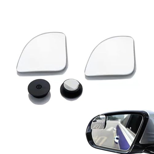 2 PCS Car Blind Spot Mirror, Adjustable Wide-angle Vision Reflective Auxiliary