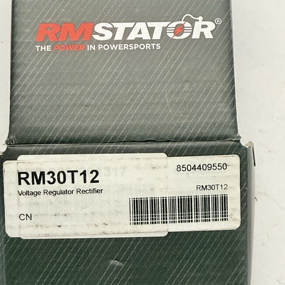 RMSTATOR RM30T12 VOLTAGE REGULATOR RECTIFIER