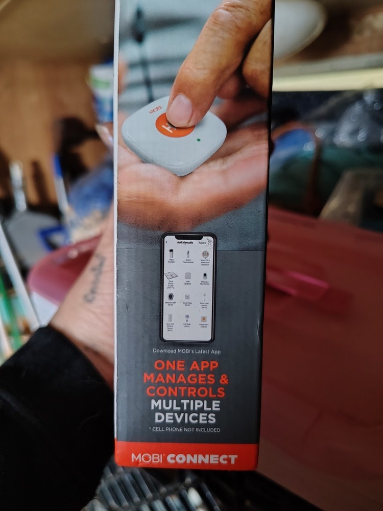 MOBI Smart Emergency Alert Button Personal Support System Help Assistance NEW
