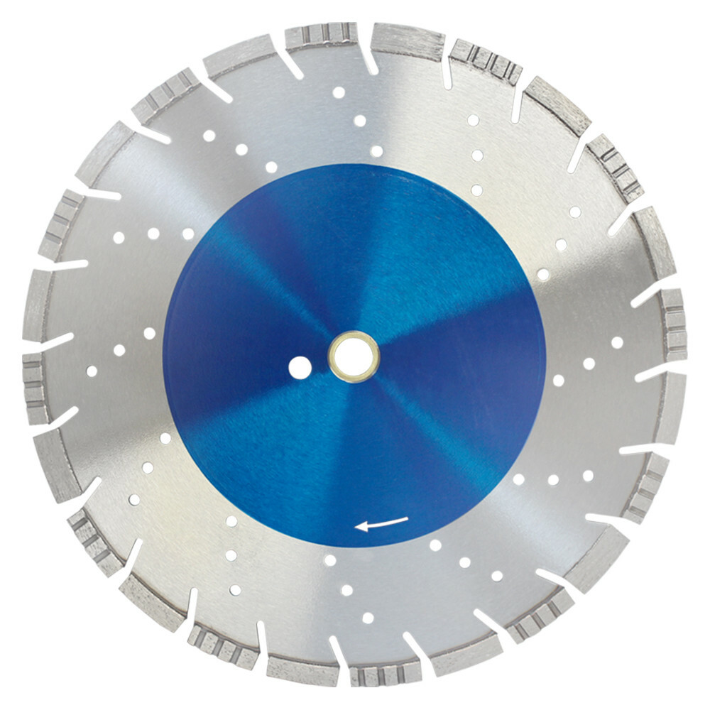 14" All Cut Pro Segmented Diamond Blade Smooth and Turbo Alternating Segments