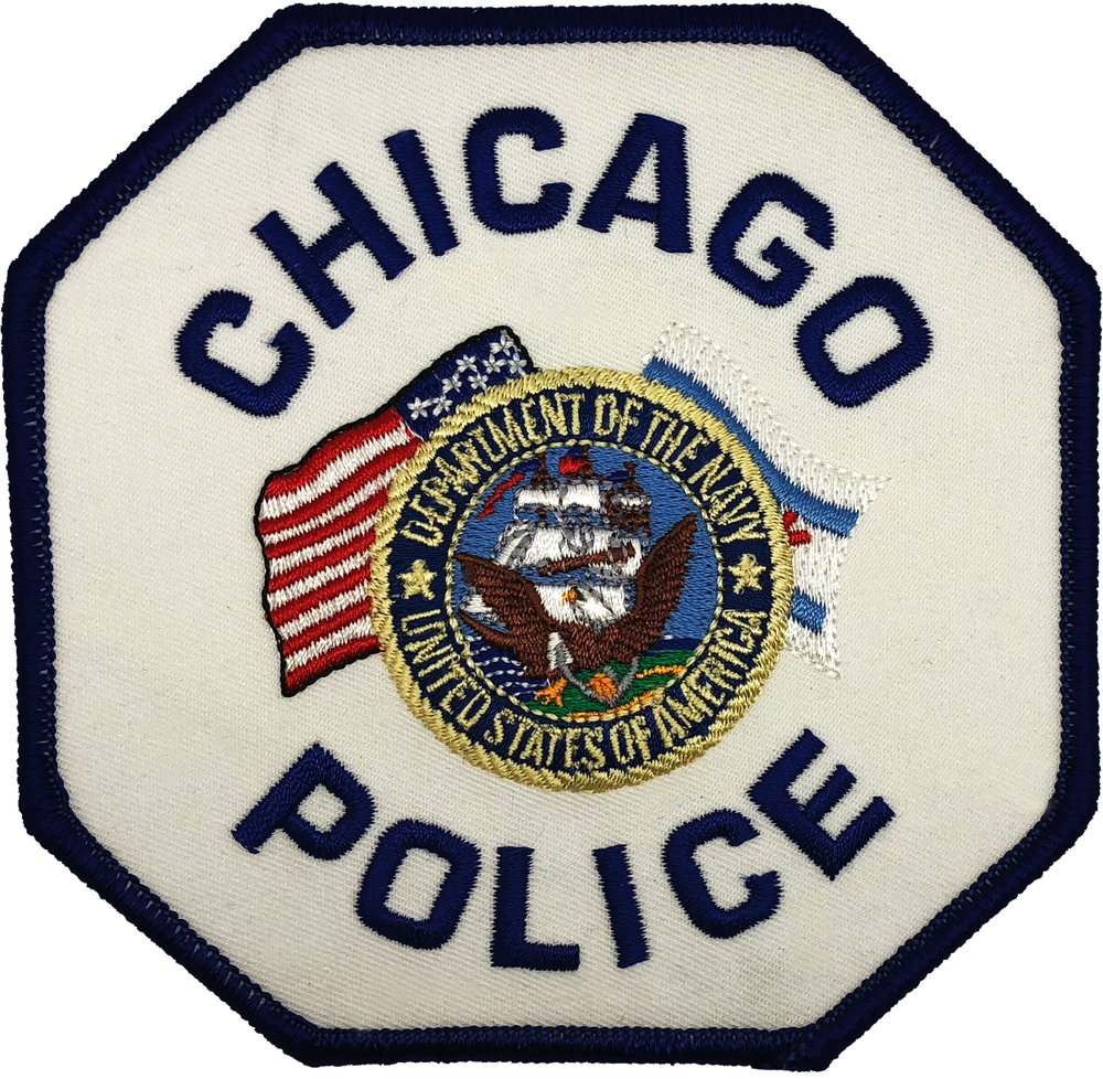 CHICAGO POLICE SHOULDER PATCH: U.S. Navy
