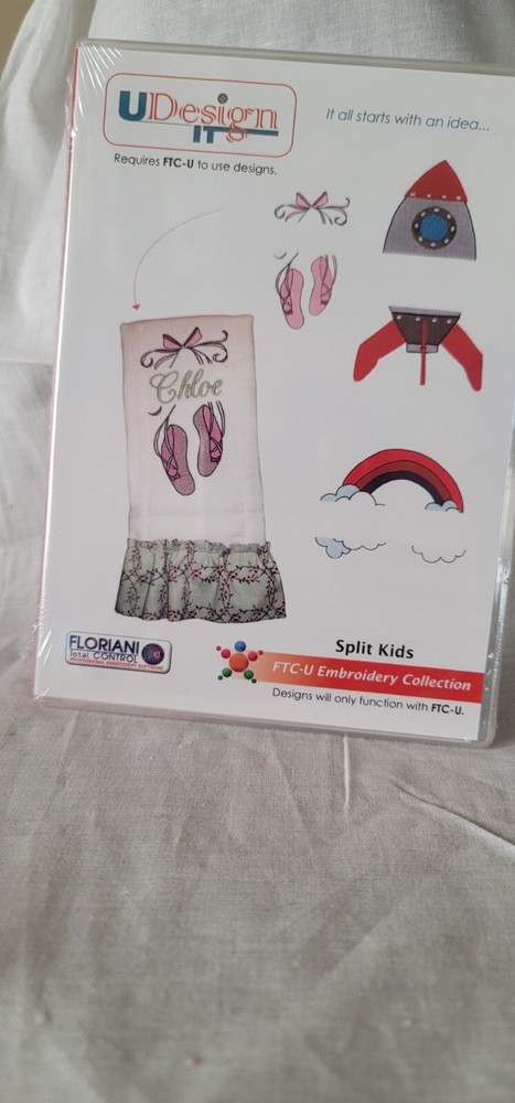Floriani Split Kids embroidery software