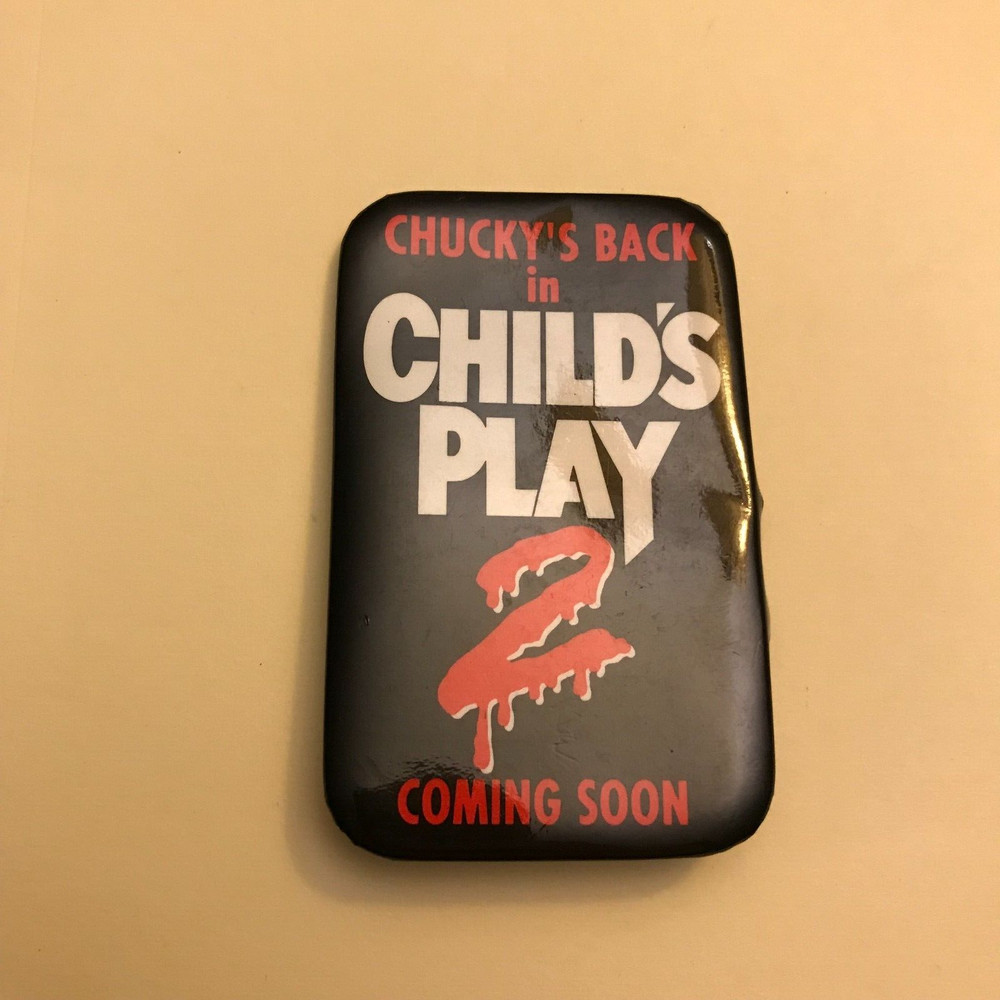 Child's Play 2 - Promo Button From Universal Studios - Free Shipping