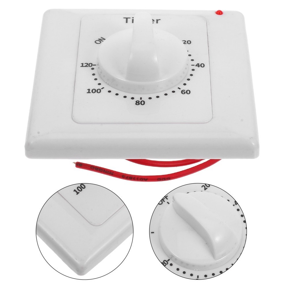 Mechanical Timer Switch For Electrical Outlets Indoor Light Timer With Countdown