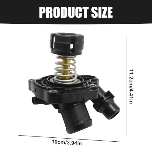 11518623576 Engine Coolant Thermostat Housing Assembly, Replacement for Mini