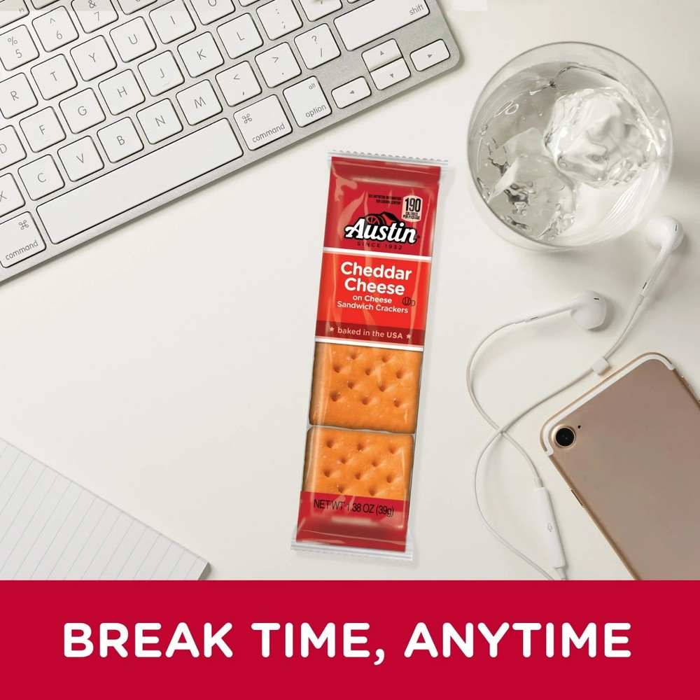 Austin Sandwich Crackers Variety Pack - Single Serve, 30 Count