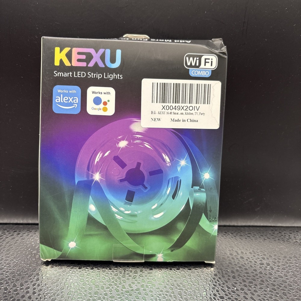 Kexu Smart Led Strip Lights WiFi Combo Alexa&google