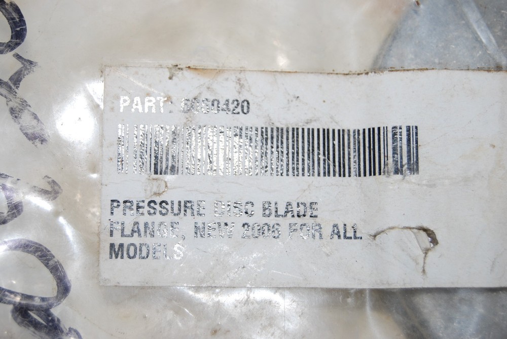 Pressure Disk Blade Flange 6060420