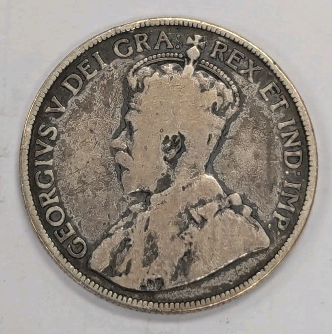 1913-CANADA HALF DOLLAR -#T212