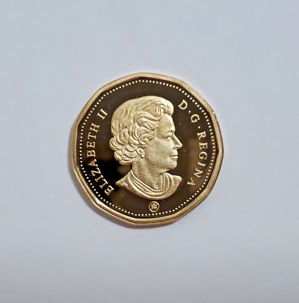 2010 Canadian uncirculated proof loon dollar