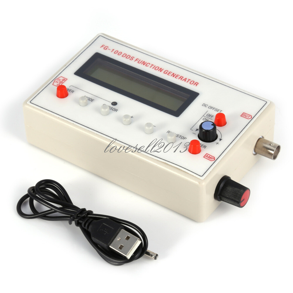 DDS Function Signal Generator Sine+Triangle + Square Wave Frequency 1HZ-500KHz