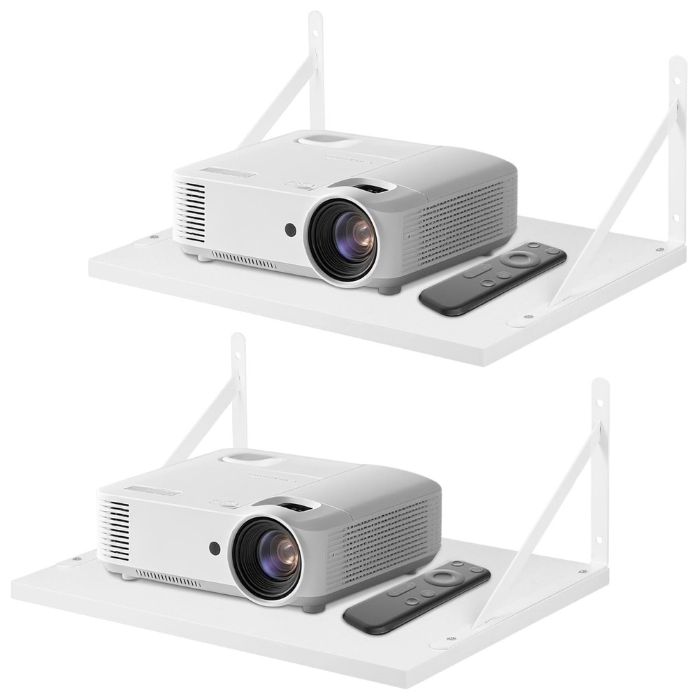 Projector Wall Mount Shelf, Projectors Floating Shelves, Projector-Rack-Holde...