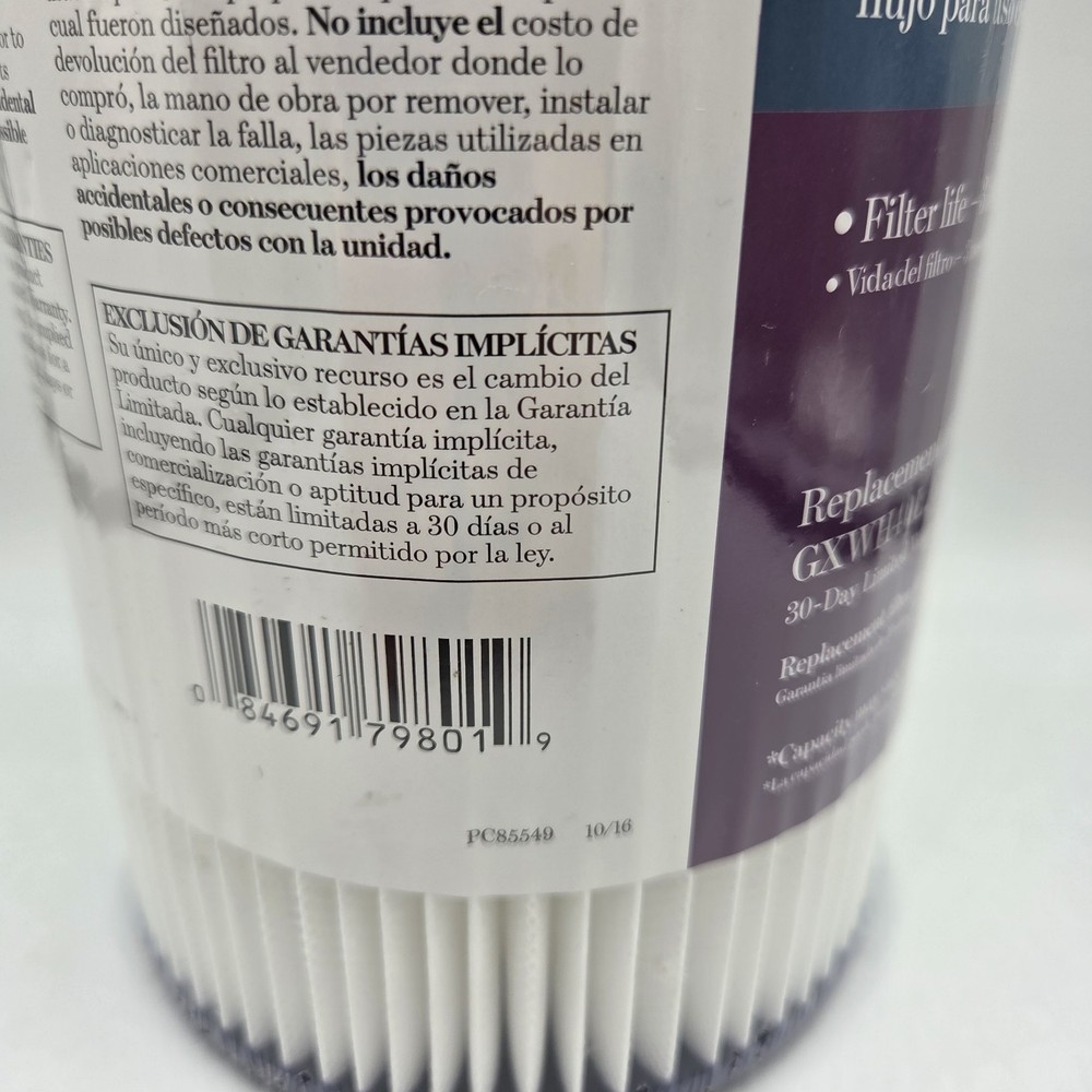 Genuine OEM GE FXHSC Replacement Water Filter H Universal High Flow Whole House