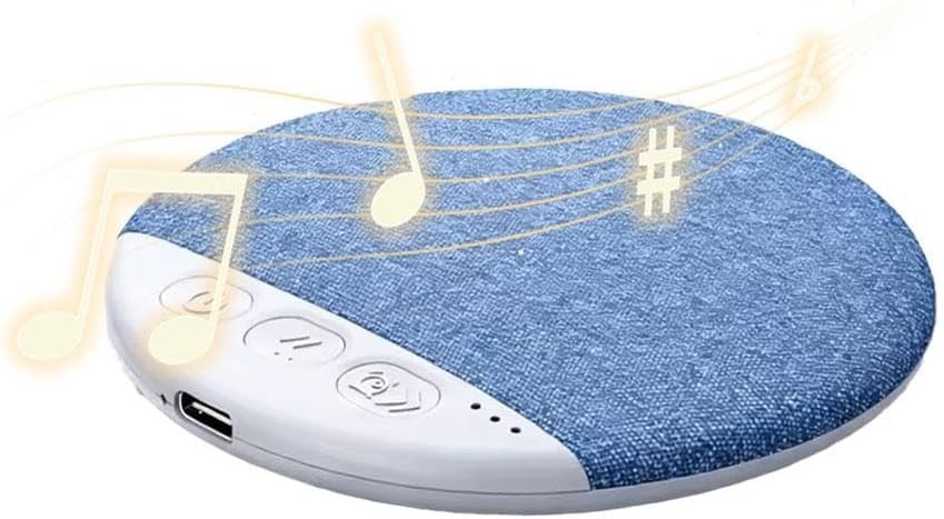 Bluetooth Under Pillow Speaker: Sleep Speaker with White Noise & Timer