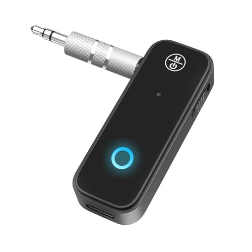 Aux Bluetooth Adapter for Car, 2 in 1 Bluetooth 5.3 Transmitter&Receiver