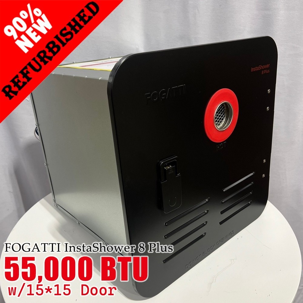 FOGATTI 55,000 BTU RV Tankless Water Heater on Demand Instant Hot Water Heater