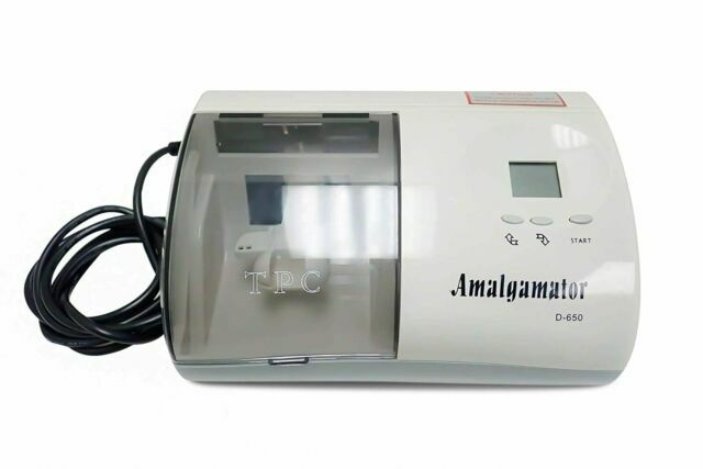 TPC Dental Digital Amalgamator Amalgam Mixer Mixing Capsules Blending D650 CE US