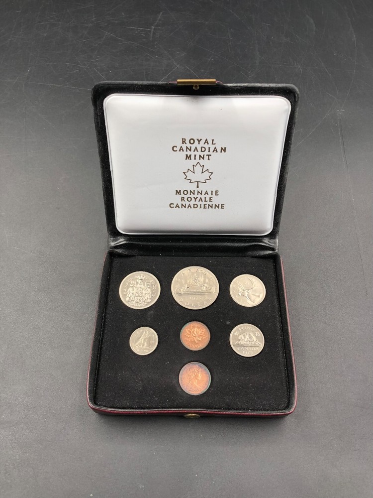 1975 CANADA - OFFICIAL DOUBLE-PENNY PROOF-LIKE SET (7)