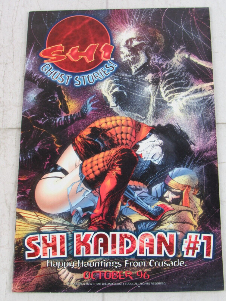Manga Shi #1 Aug. 1996 Crusade Comics