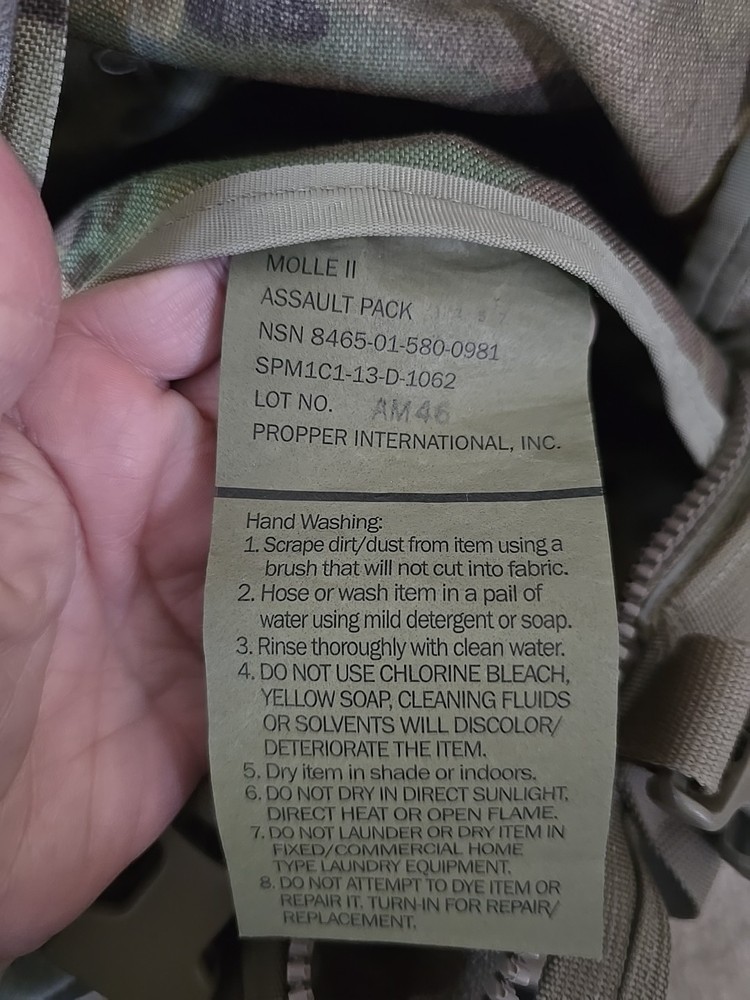 Multicam/OCP MOLLE II Rucksack - Previously Issued