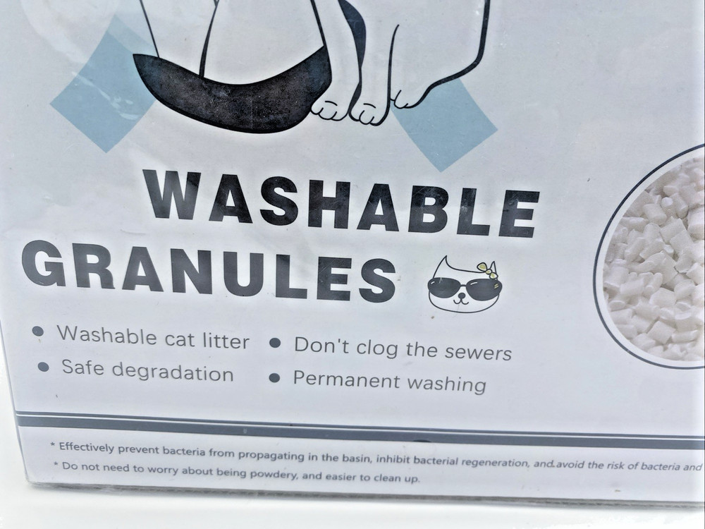 Maomida Cat Litter Granules Refill Washable Flushable Compostable Eco 2 Pack