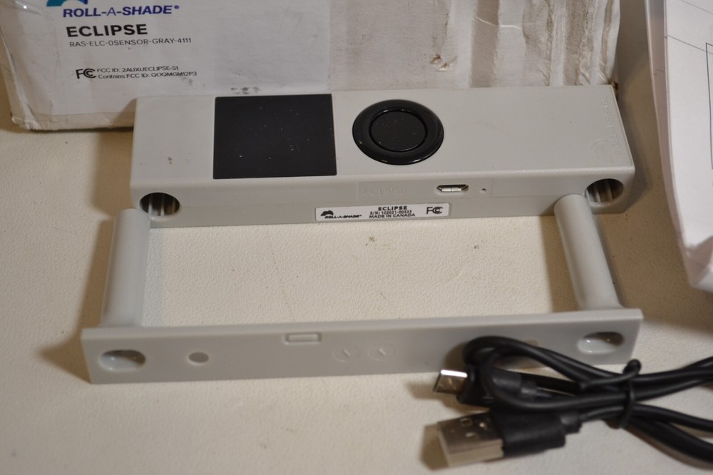Roll-A-Shade ECLIPSE RAS-ELC-0SENSOR-GRAY-4111