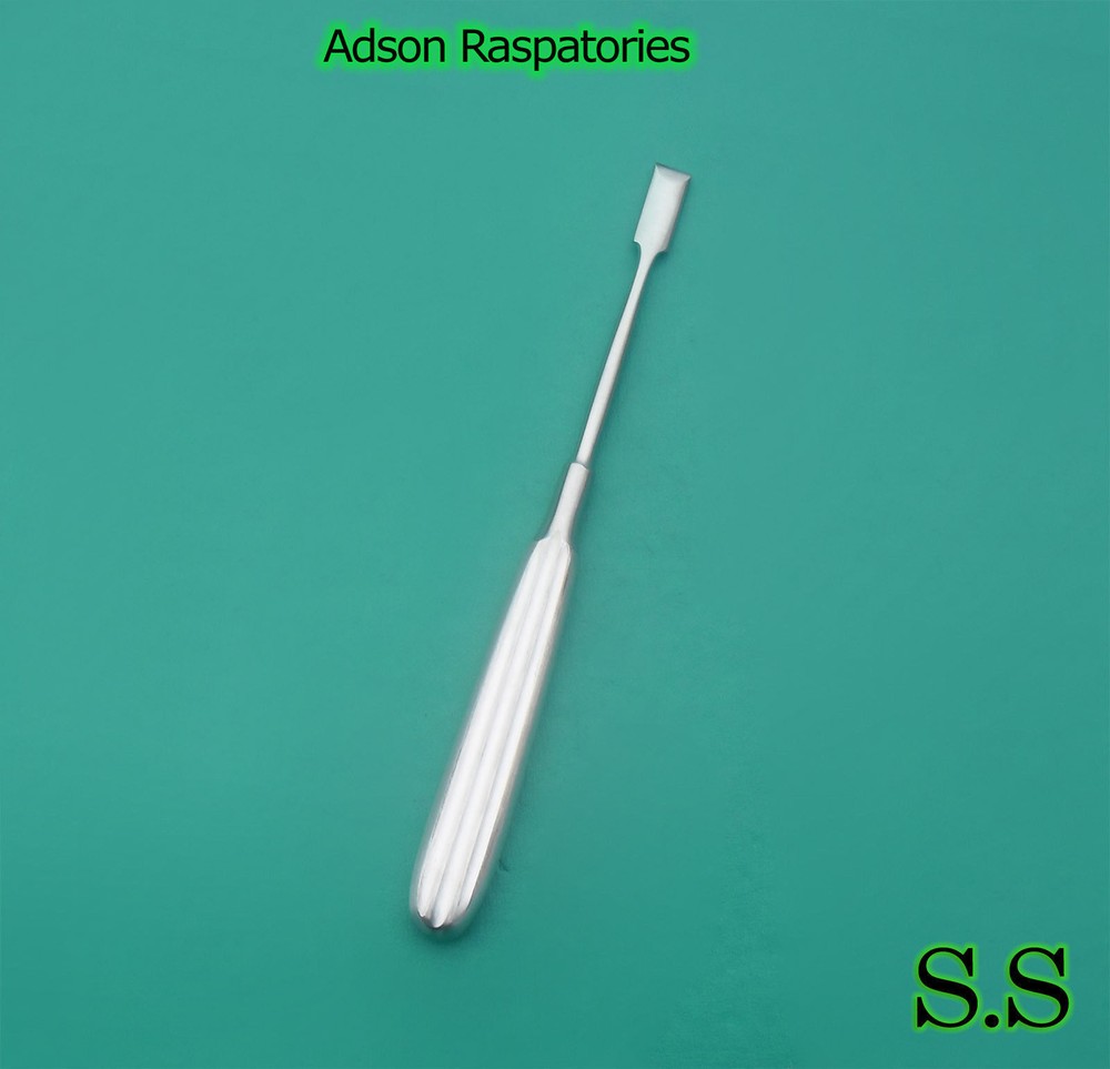 Adson Raspatories 6.75" Straight Blade 8mm wide