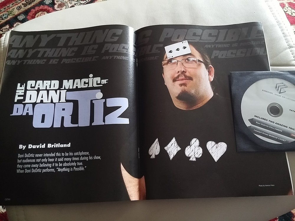 Vintage Genii Magazine DANI DA ORTIZ ISSUE 2011