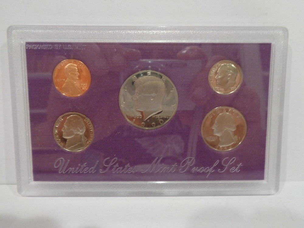 1990-S Proof Set including Original Shipping Box.
