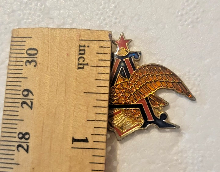 Vintage Anheuser Busch Beer Eagle Lapel Pin