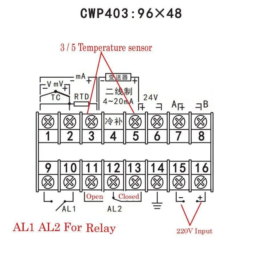 0~1000℃ Industrial Online Non-contact Infrared Temperature Controller Sensor