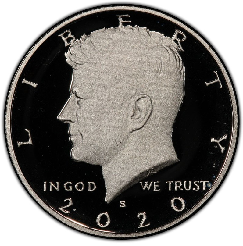 2020-S Clad Proof Kennedy Half Dollar 50C