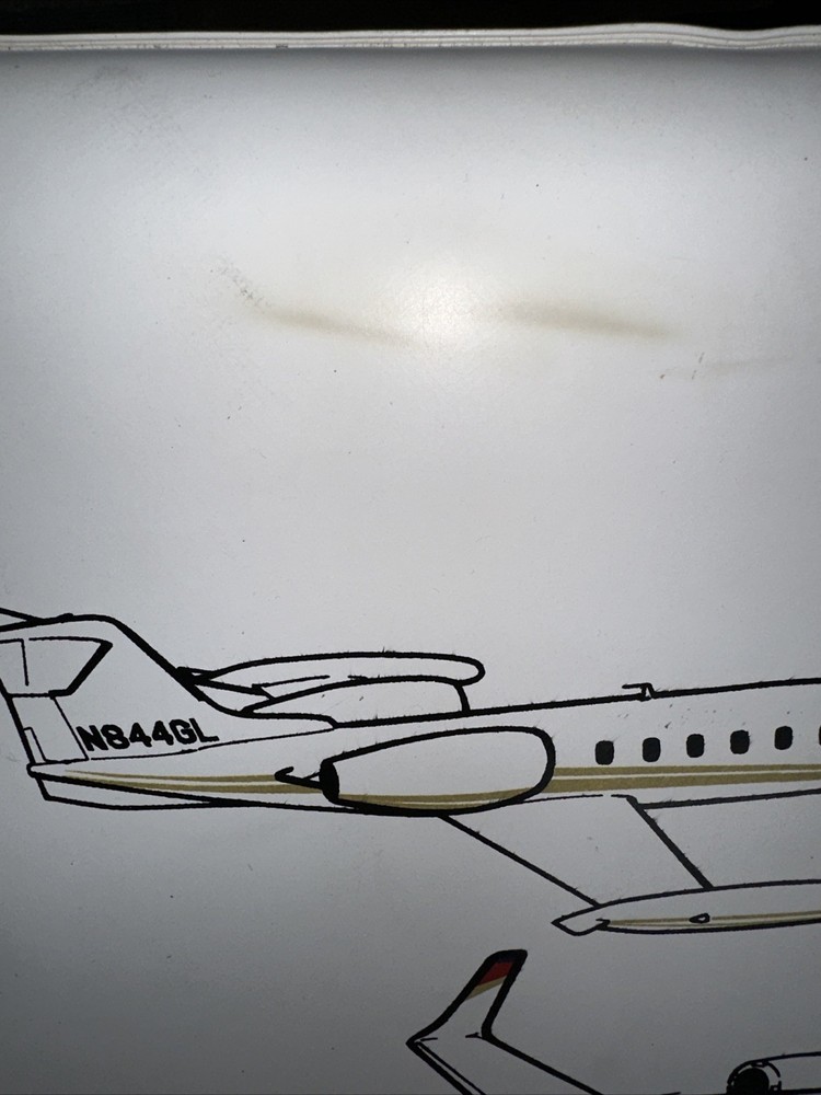 Seat Cushion Self Inflation Gates Learjet Rare