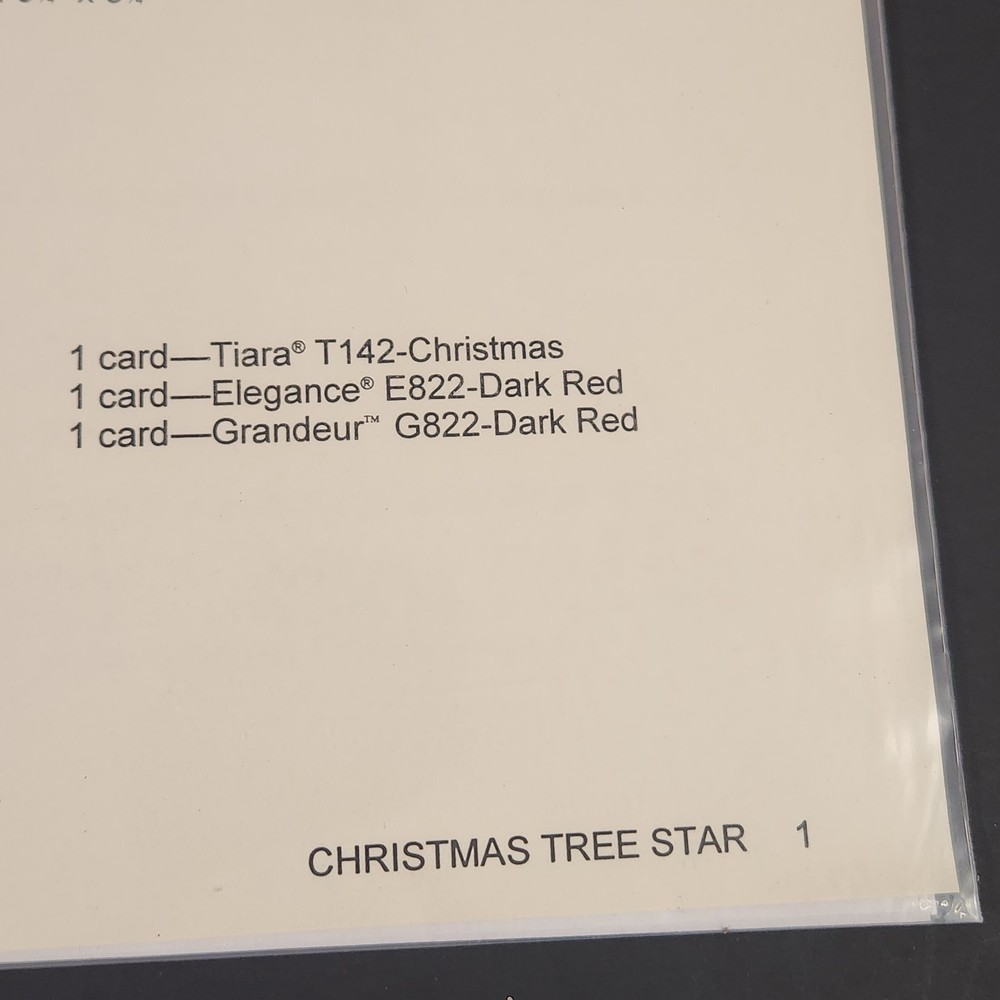 Amybear Needlepoint Design Christmas Tree Star Pattern Chart CTSC