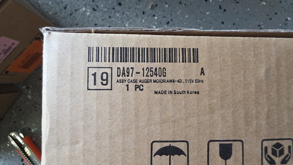 GENUINE OEM SAMSUNG AUGER MOTOR DA97-12540G⭐️