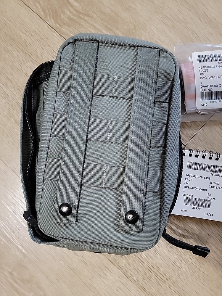 Rothco Molle Tactical Black Pouch for First Aid Kit Bag