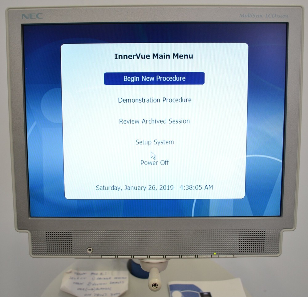 Biomet Arthrotek Innervue IV1 Diagnostic Scope System, 2 Handpieces & Software