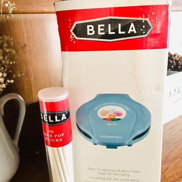 Bella cake pop maker and sticks — new box tags - kitchen bakery  home