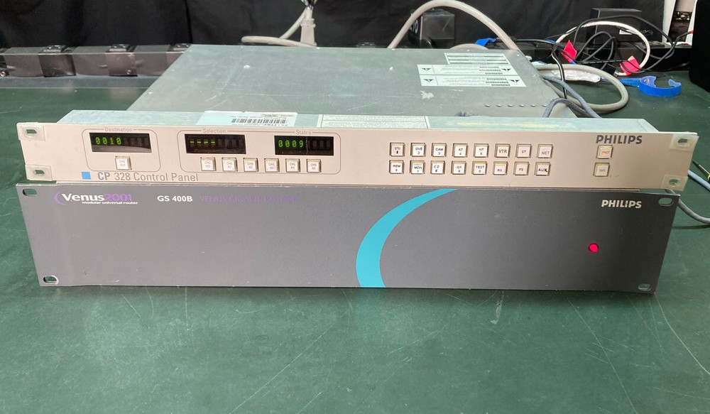 16X16 Dual output gigabit HDSDI ROUTER ,  Includes 328 Control Panel