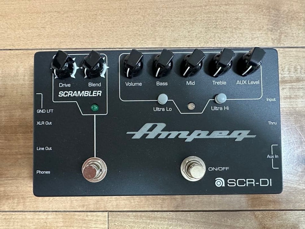 Ampeg SCR-DI Bass Effects Pedal
