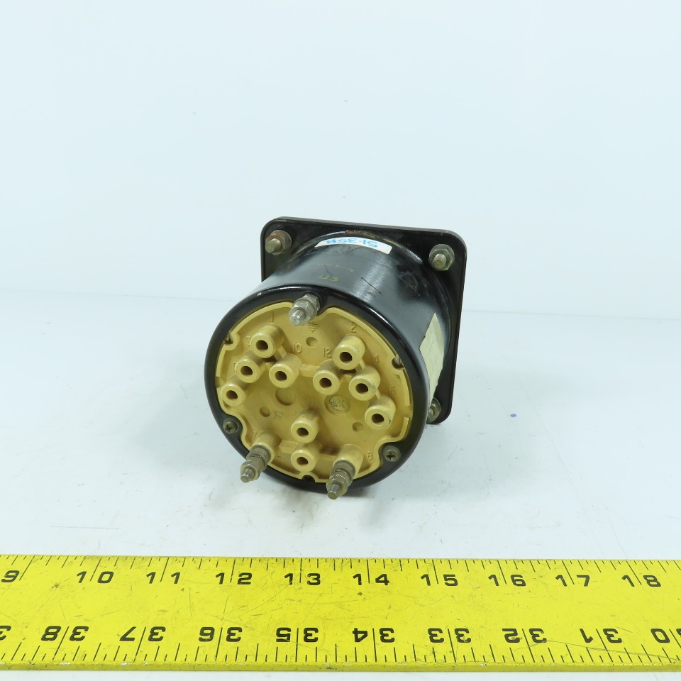 Crompton 077-08AA-LS Analog Panel Meter Ammeter 0-100A Scale (5A Input)