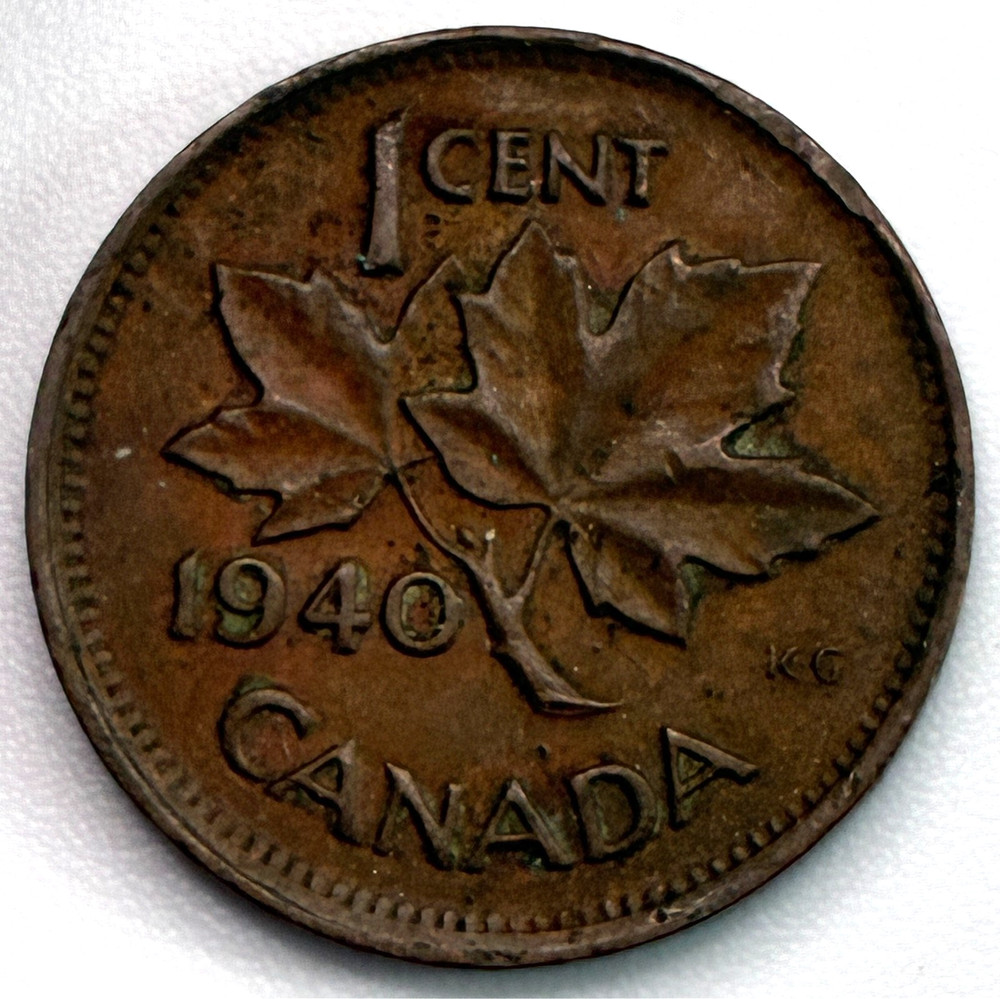 Canada / 1 Cent / 1940 / KM#32 / (03-1384)