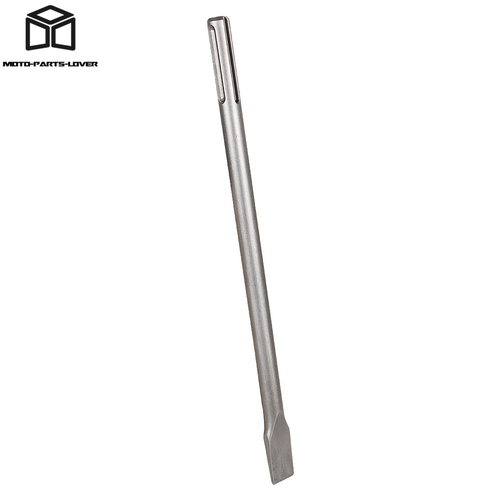 3 Pack SDS Max Bits Set Durable 16" Long-Point Chisel Scaling Chisel Flat Chisel