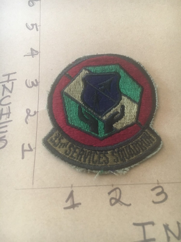 USAF 35th Services Squadron subdued patch 5/3/25
